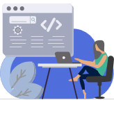 Web Development Illustration